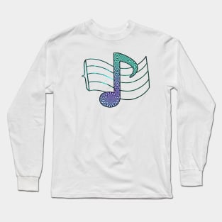 La Musical Note Long Sleeve T-Shirt